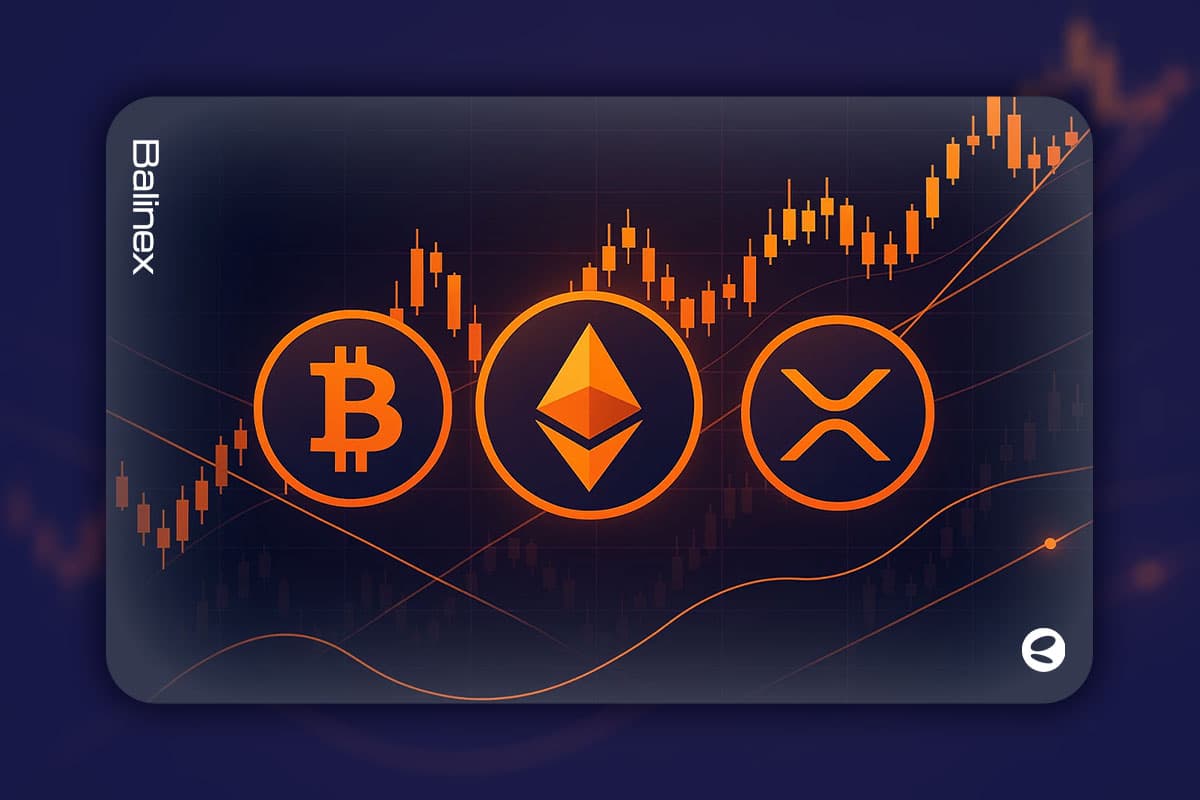 تحلیل تکنیکال بیت کوین، اتریوم و ریپل امروز ۱۵ آذر