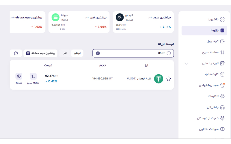 خرید تتر BEP20 از بالینکس