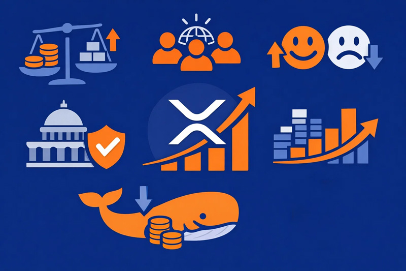 فاکتورهای موثر بر قیمت ریپل