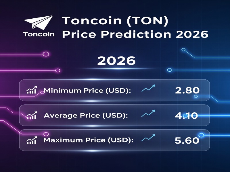 پیش بینی قیمت تون کوین در سال 2026