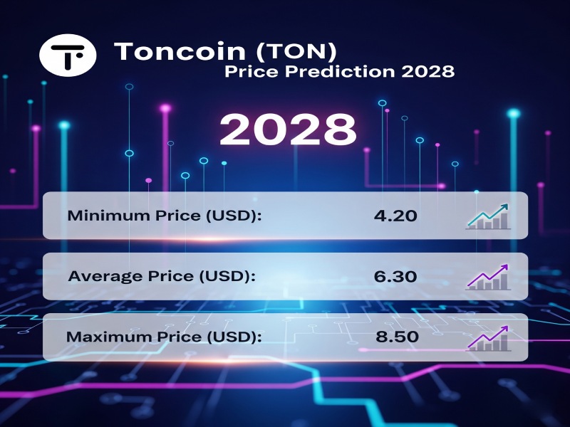 پیش بینی قیمت تون کوین در سال 2028