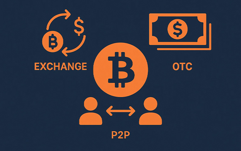 روشهای خرید و فروش ارز بیت کوین