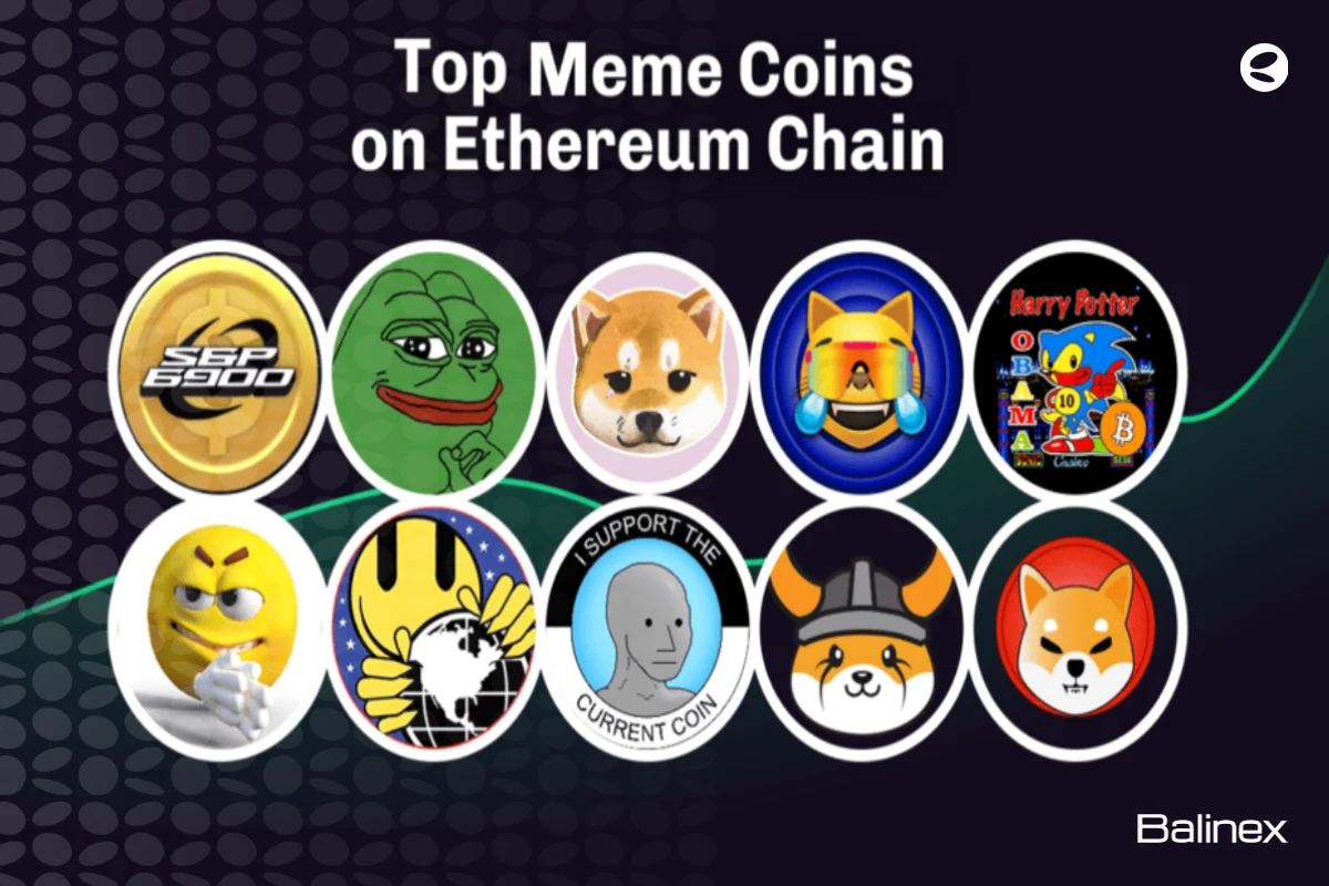 بهترین میم کوین های شبکه اتریوم 2025 | معرفی 7 کوین برتر