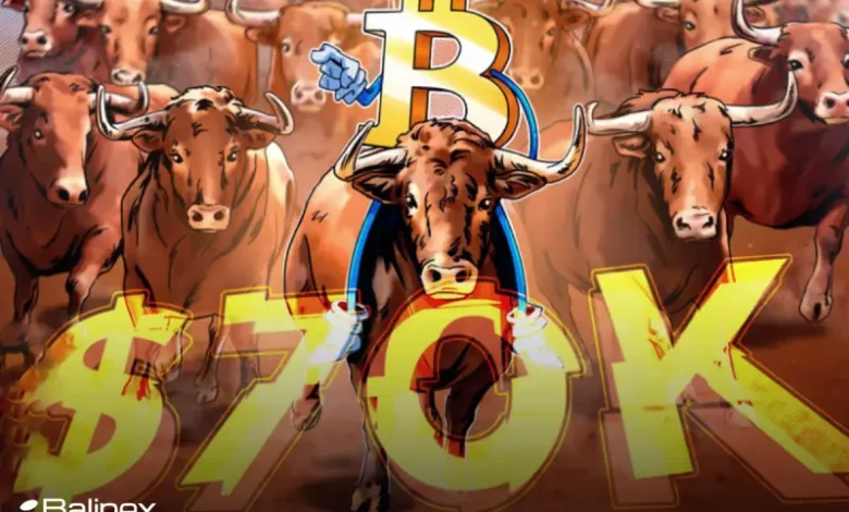 آیا بیت کوین به 70 هزار دلار سقوط میکند؟ بررسی شرایط BTC!