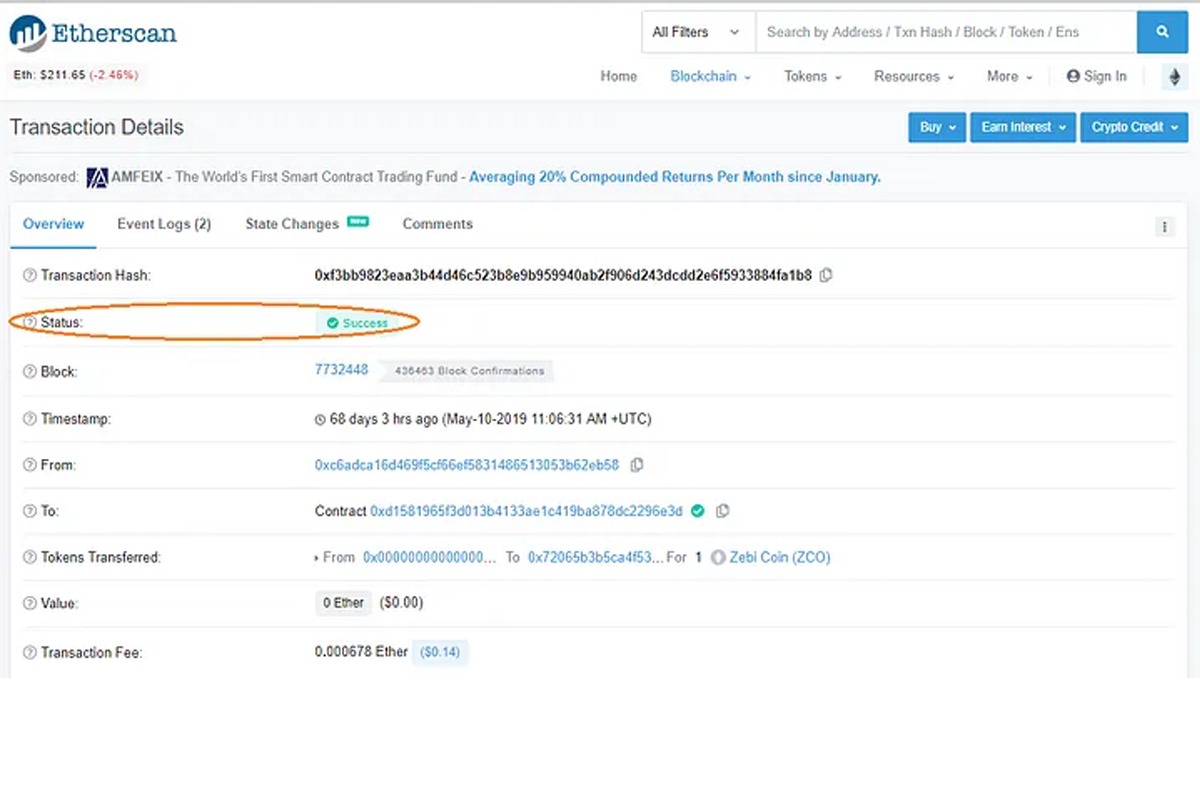 آموزش سایت Etherscan