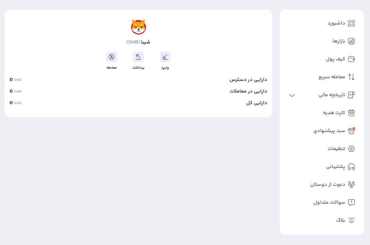 آدرس برداشت شیبا اینو
