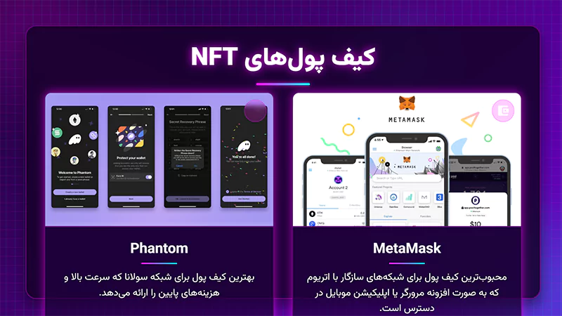 کیف پول های nft