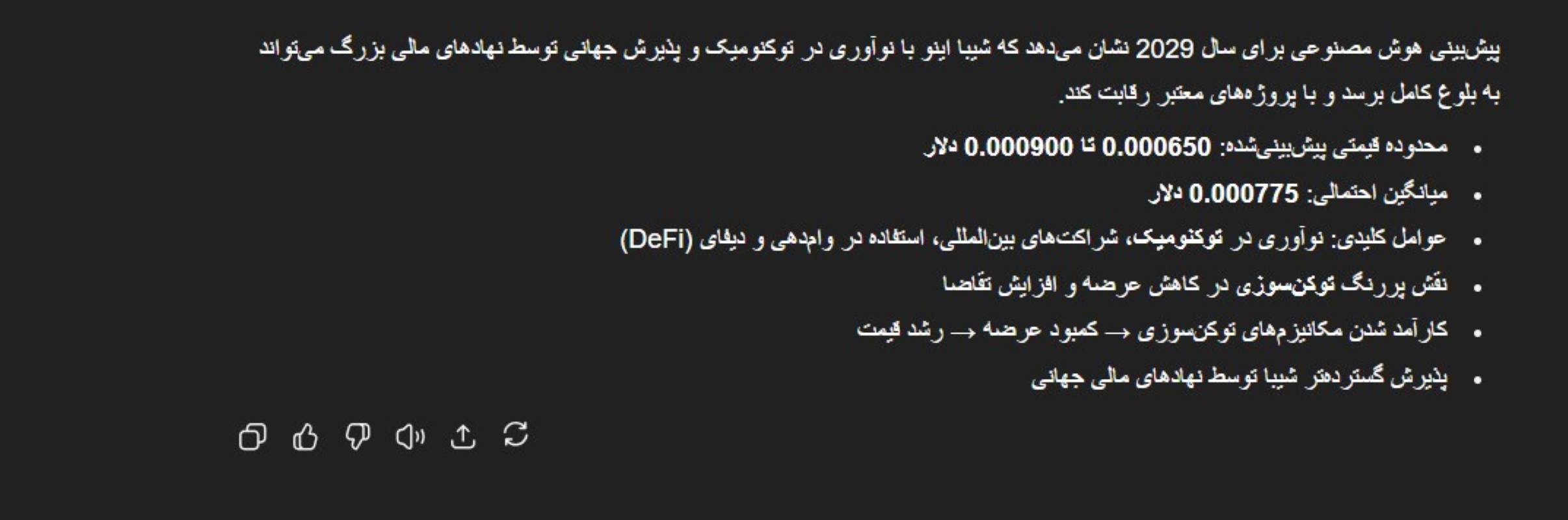 پیش بینی قیمت شیبا در سال 2029 با هوش مصنوعی
