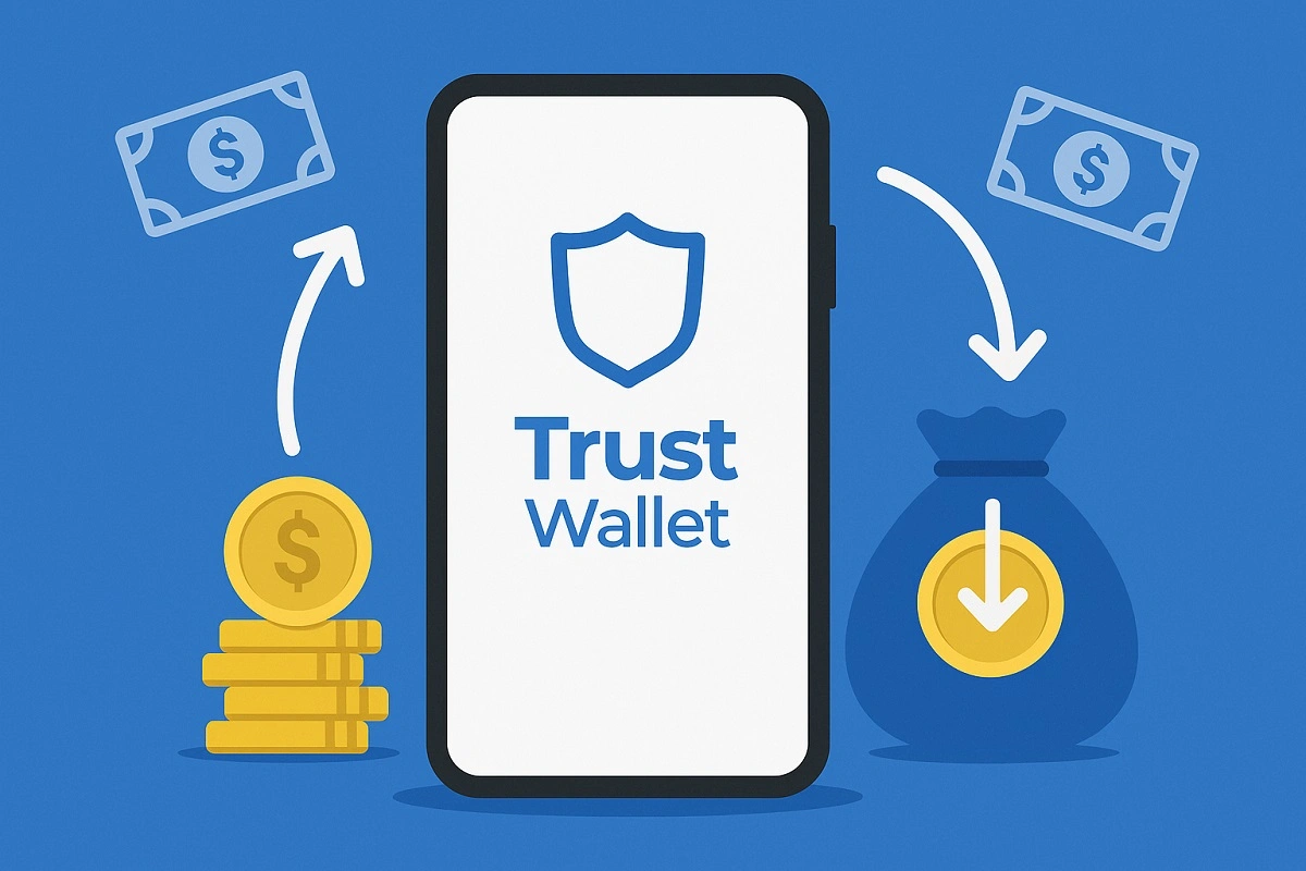 واریز و برداشت از تراست ولت | آموزش گام به گام و تصویری