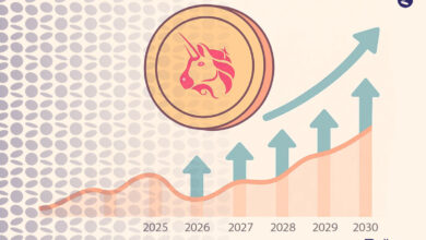 پیش بینی آینده قیمت یونی سواپ | آیا قیمت UNI تا 2030 به 100 دلار میرسد؟
