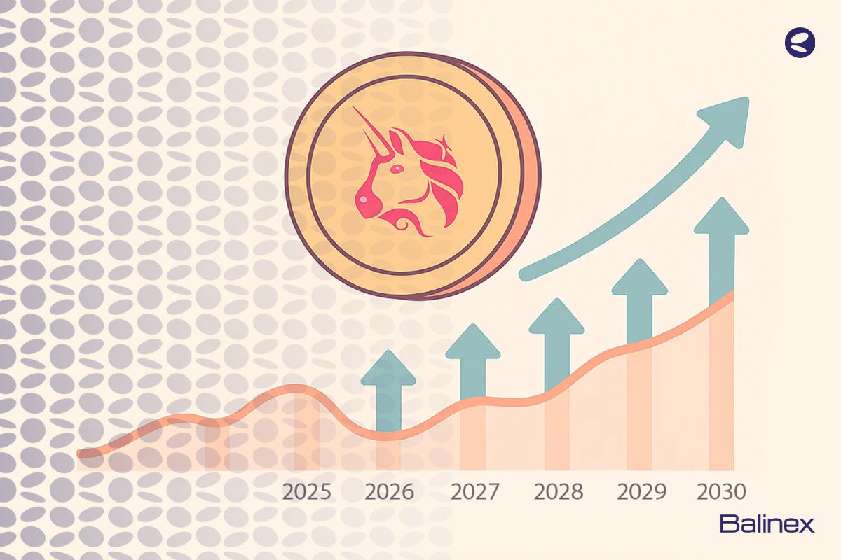 پیش بینی آینده قیمت یونی سواپ | آیا قیمت UNI تا 2030 به 100 دلار میرسد؟
