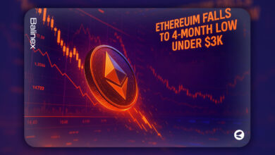 اتریوم به زیر ۳ هزار دلار سقوط کرد | نوسان شدید بازار ادامه دارد!