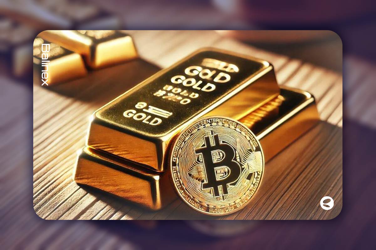 واکنش متفاوت ۲ دارایی امن به نرخ بهره | طلا اوج گرفت، بیت کوین جا ماند!