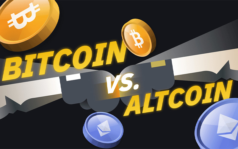 بیت کوین در مقابل آلت کوین ها