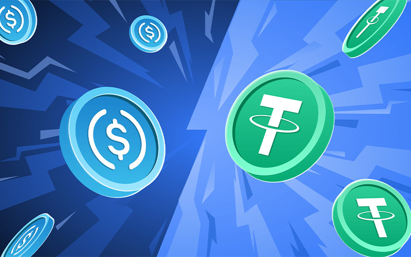 تتر و یو اس دی سی