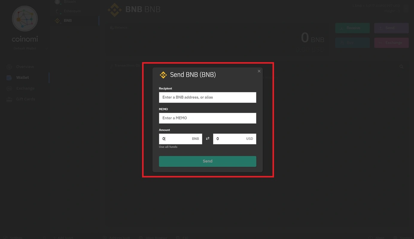 صفحه مقدار برداشت از کوینومی