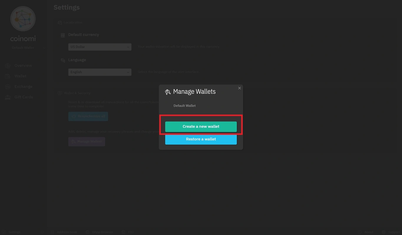 ساخت کیف پول کوینومی