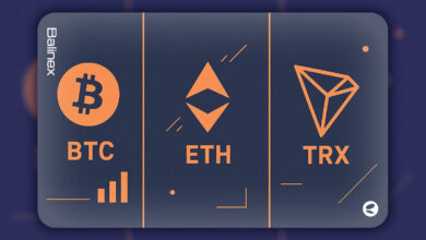 تحلیل تکنیکال بیت کوین، اتریوم و ترون امروز ۲۲ آذر