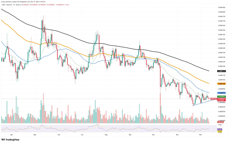 چارت قیمت شیبا اینو (SHIB)