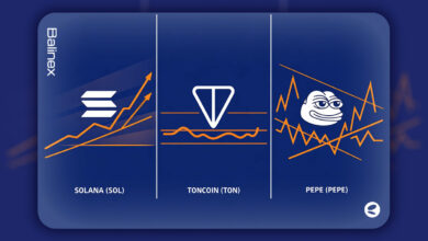 تحلیل تکنیکال سولانا، تون کوین و پپه امروز ۱۰ دی