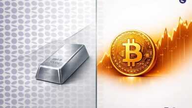 مقایسه بازدهی نقره و ارز دیجیتال + بررسی رشد 10 سال اخیر