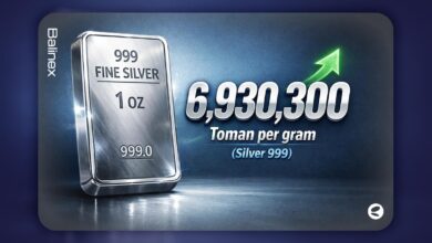 قیمت نقره به بالاترین سطح سال رسید | افزایش ۷۵ درصدی در یک ماه!