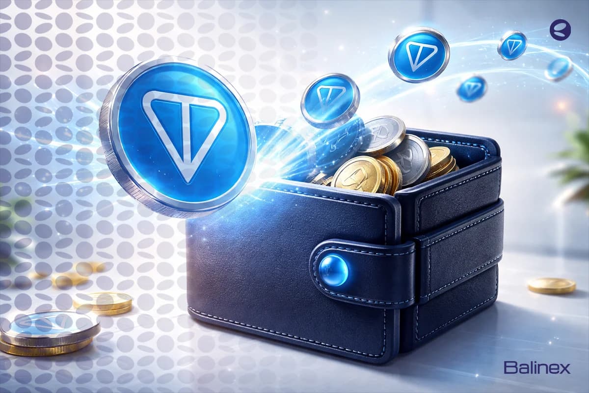 انتقال تون کوین به کیف پول | 0 تا 100 انتقال TON