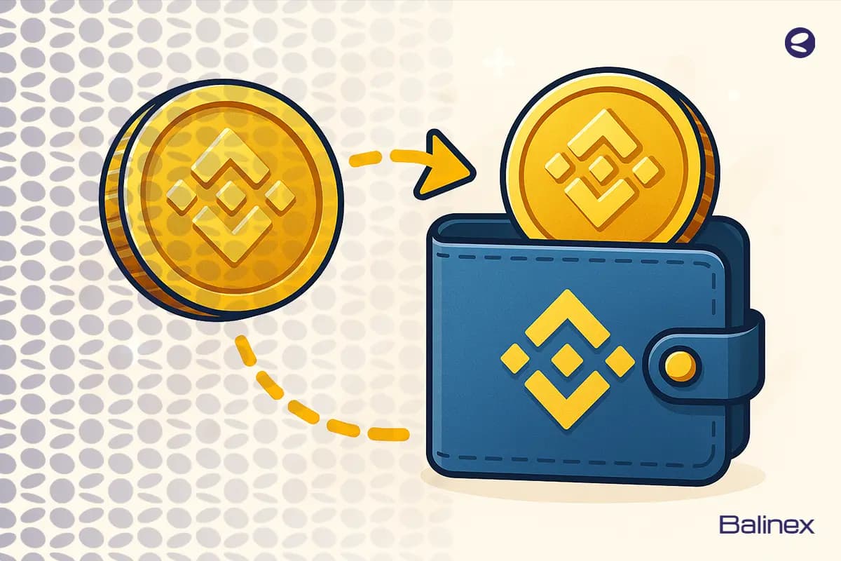 آموزش انتقال بایننس کوین به کیف پول | 0 تا 100 انتقال BNB