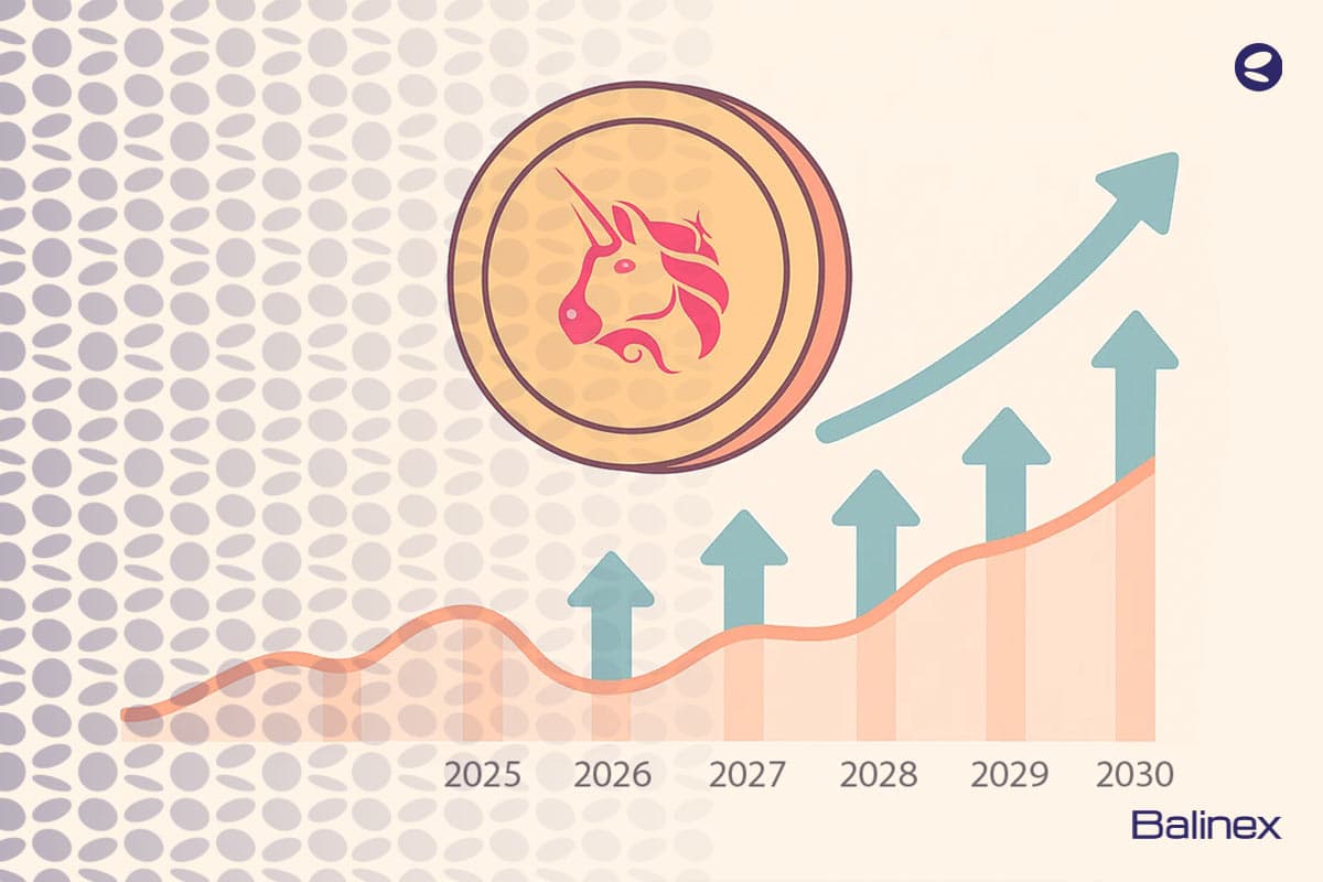 پیش بینی آینده قیمت یونی سواپ | آیا قیمت UNI تا 2030 به 100 دلار میرسد؟