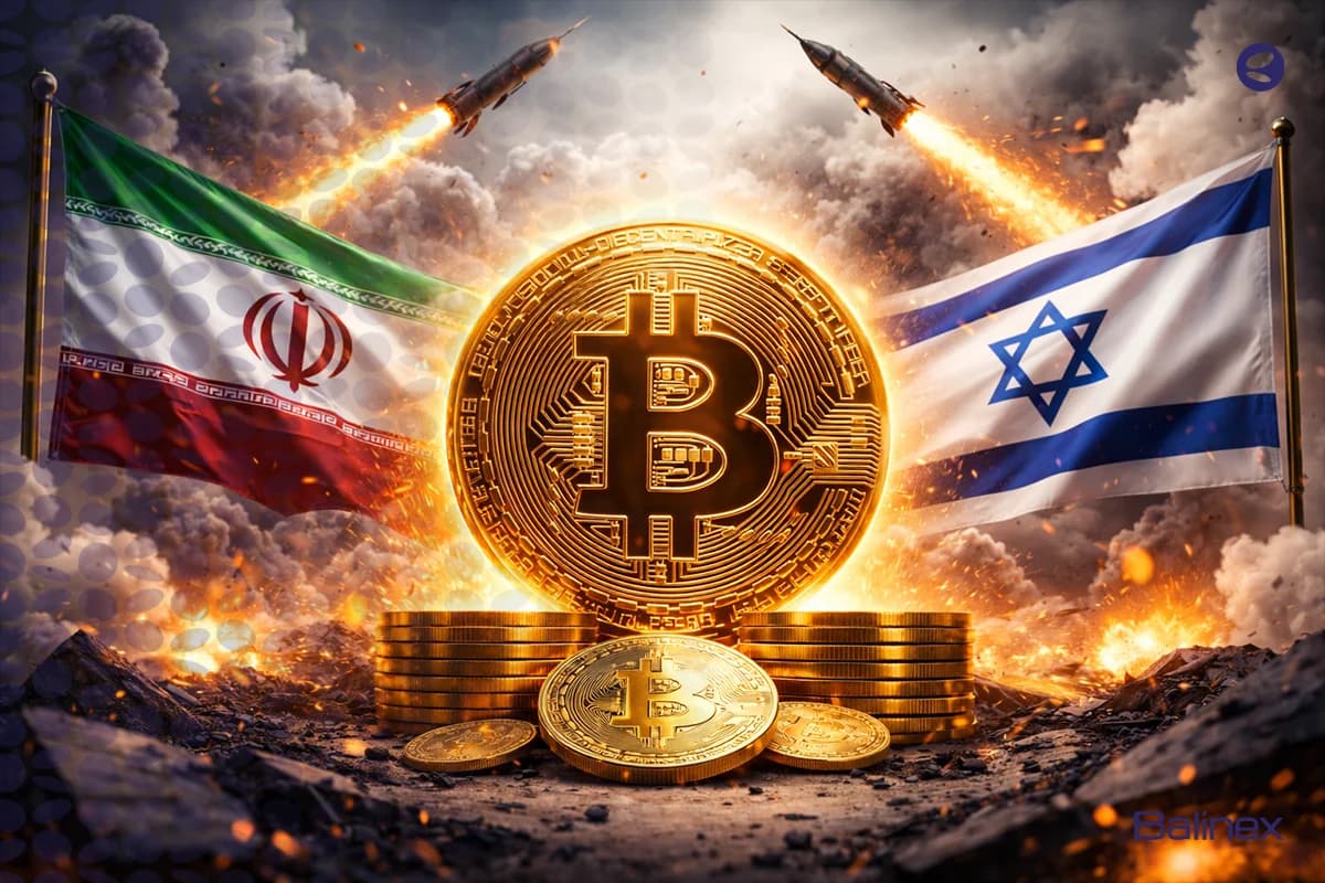 تاثیر جنگ ایران و اسرائیل بر بیت کوین | تاثیر تنشها بر BTC