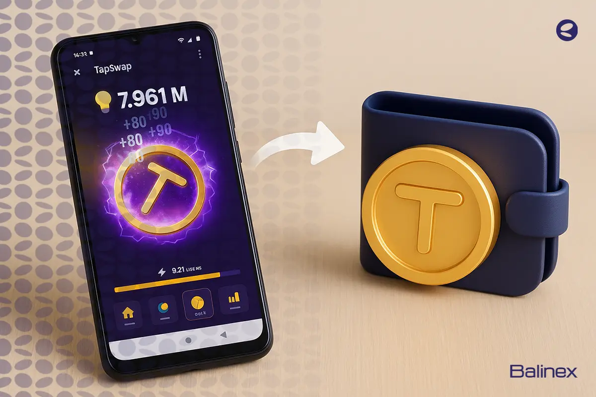 آموزش برداشت و انتقال تپ سواپ + فروش TAPS