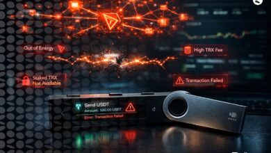 مشکل انتقال تتر از لجر به صرافی + بررسی 5 خطا در انتقال تتر