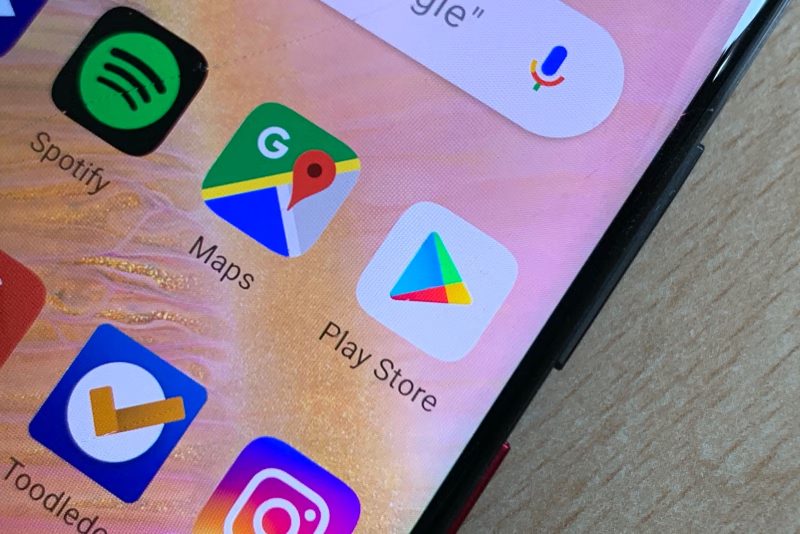 انتخاب گوگل پلی (Play Store) برای نصب تریدینگ ویو