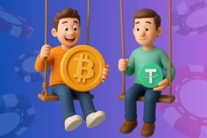 مقایسه تتر با بیت کوین