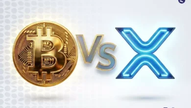 مقایسه ریپل با بیت کوین