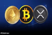 تحلیل تکنیکال بیت کوین، اتریوم و ریپل امروز 14 تیر