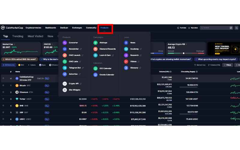 مرحله ۲: ورود به بخش ایردراپ‌ها