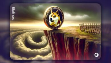 دوج کوین در مبارزه با سقوط آزاد؛ آیا DOGE می تواند از ریزش فرار کند؟