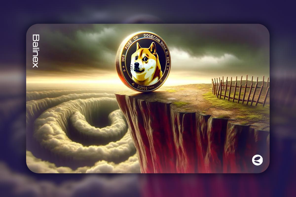 دوج کوین در مبارزه با سقوط آزاد؛ آیا DOGE می تواند از ریزش فرار کند؟