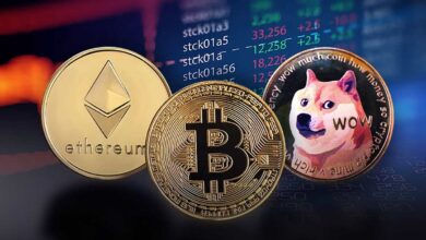 تحلیل تکنیکال قیمت اتریوم، بیت کوین و دوج کوین