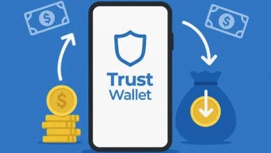 واریز و برداشت از تراست ولت | آموزش گام به گام و تصویری