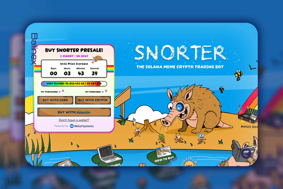 اسنورتر با پیش فروش ۴ میلیون دلاری میم کوین ها را تکان داد!