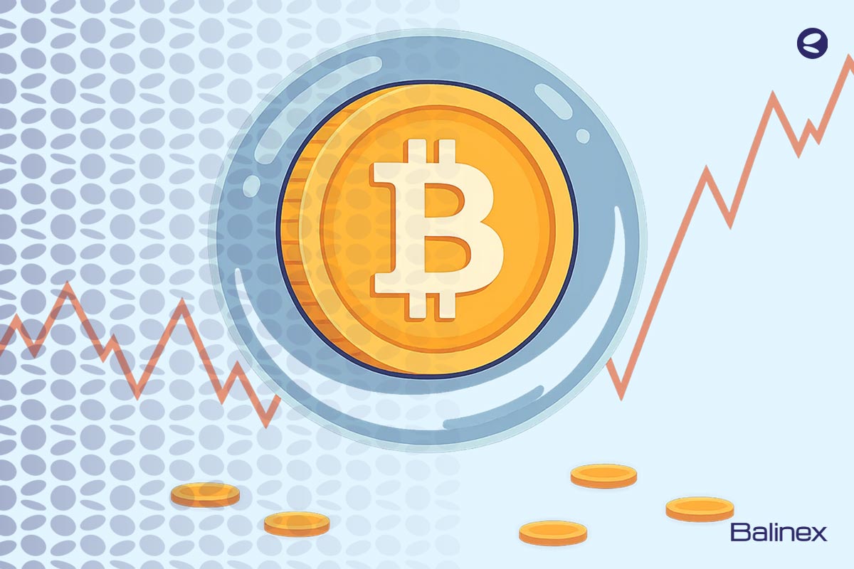 حباب بیت کوین چیست؟ تاریخچه حباب BTC از 2011 تا 2025