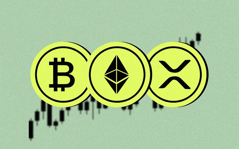 بیت کوین، ریپل و اتریوم