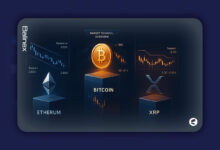 تحلیل تکنیکال بیت کوین، اتریوم و ریپل امروز ۴ آذر