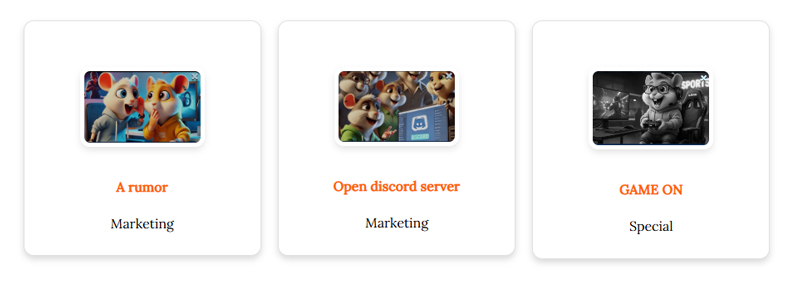 کارت های همستر کامبت