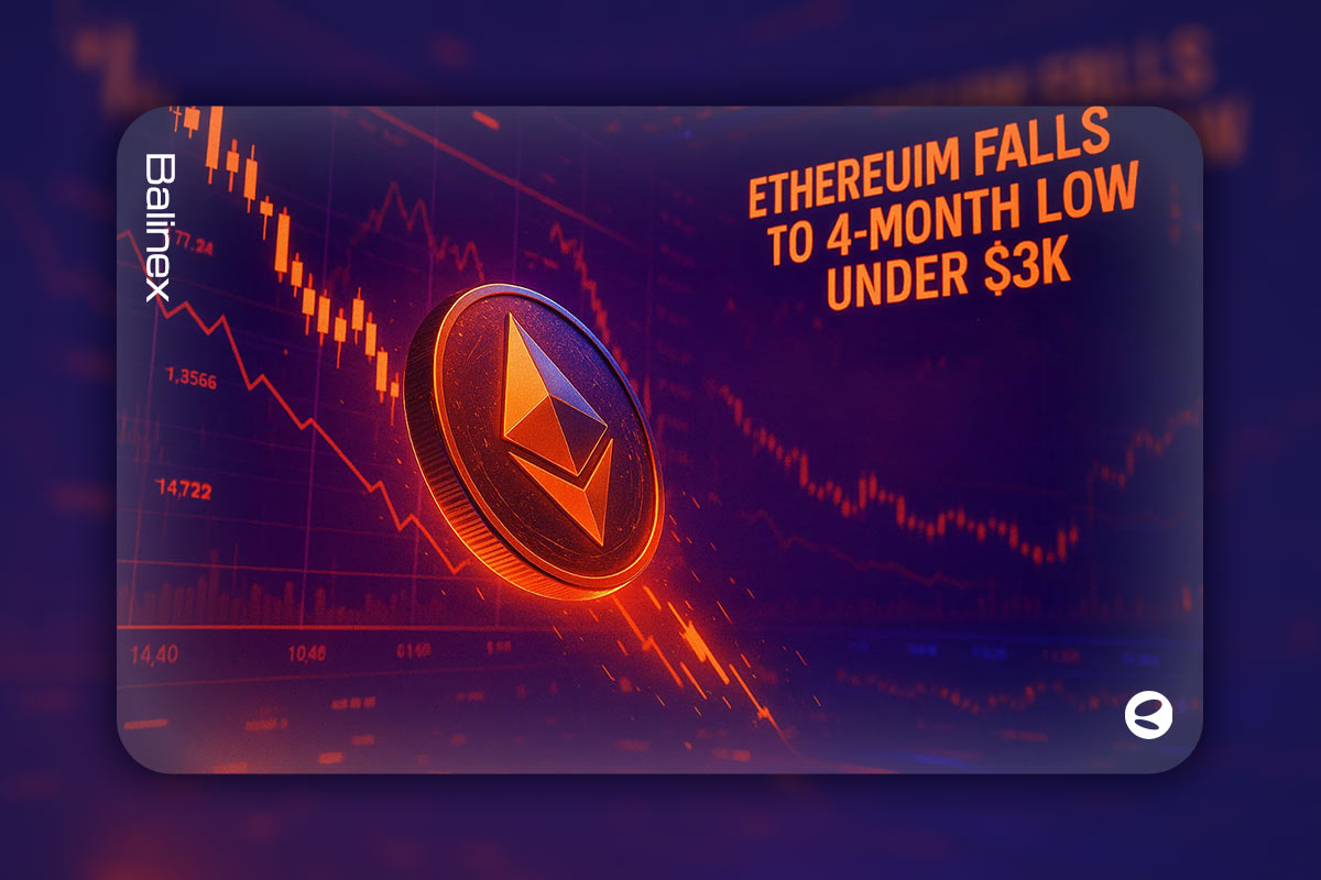 اتریوم به زیر ۳ هزار دلار سقوط کرد | نوسان شدید بازار ادامه دارد!