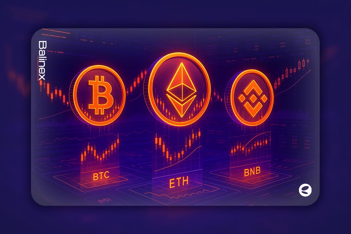 تحلیل تکنیکال بیت کوین، اتریوم و بایننس کوین امروز ۲۸ آبان