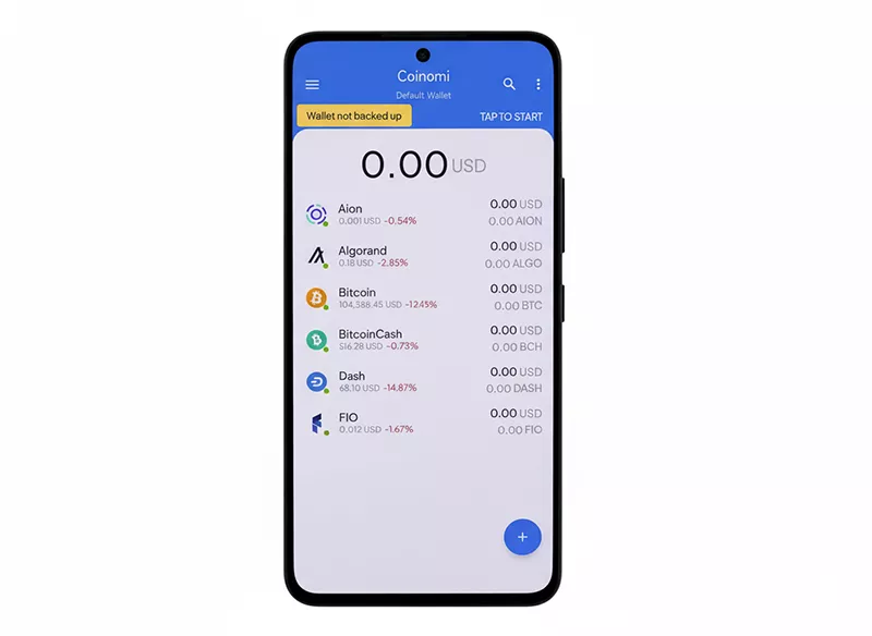 کیف پول کوینومی بازیابی شده