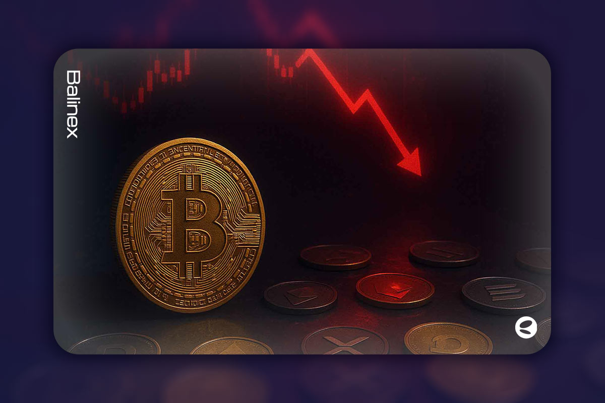 ریزش سنگین بازار کریپتو | اتریوم، سولانا و دوج کوین سقوط کردند!